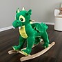 Happy Trails Plush Dinosaur Rocking Horse, Green (80-BF014)~#|#~D4F44252-A068-49A4-96CF25DB93817079_sc7