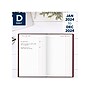 2024 AT-A-GLANCE Standard Diary 7.75" x 12" Daily Diary, Hardsided Cover, Red/Gold (SD377-13-24)~#|#~D4F6370C-0CDC-45E3-ABB831AB52BA62BC_sc7