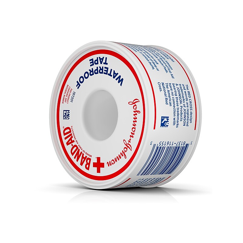 Band-Aid Water Block Waterproof Medical Tape, 10 yards (117121) image 1