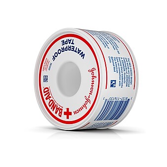 Band-Aid Water Block Waterproof Medical Tape, 10 yards (117121)