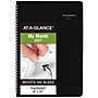 2027 AT-A-GLANCE DayMinder 8" x 12" Monthly Planner, Faux Leather Cover, Black (G470-00-27)~#|#~D4FC3753-1920-4F6E-9D61C6CC8E966DCD_sc7