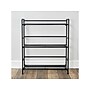 Advantus FlipShelf 3-Shelf Steel Rack, 30.5" x 26.75" x 12", Black (38703)~#|#~D4FF9500-3336-421B-8DACE61BDB558C95_sc7