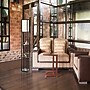 Simple Designs Etagere Organizer 62.5" Floor Lamp with Rectangular Shade, Black (LF1014-BLK-CCLB)~#|#~D5025B16-8D16-44BC-847D2FA29572BCA3_sc7