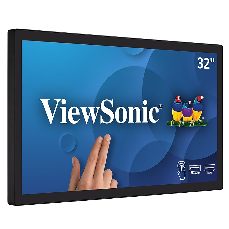 ViewSonic 32" 60Hz LCD Monitor, Black (TD3207) image 1