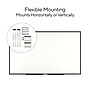 TRU RED™ Melamine Dry Erase Board, Black Frame, 5' x 3' (TR59359)~#|#~D50508D8-05F2-47CC-BB8C662C5BBCAC3F_sc7