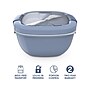 bentgo Salad Container, 5-Compartment, Slate, 54 oz. (BGOSAL-S)~#|#~D50591EB-BA79-4356-966509C2324CE4A5_sc7