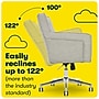Serta Style Ashland Fabric Swivel Computer and Desk Chair, Light Gray (CHR100004)~#|#~D5098430-584D-40BB-A9F5D80CEF6BBBF8_sc7