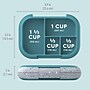 bentgo Chill Insulated Bento Box, 4-Compartment, Truly Teal Speckle, 28 oz. (BGOCHL-TT)~#|#~D50CCE98-72B0-4B0B-A605B48303BF7413_sc7