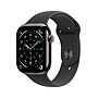 Apple Watch Series 11 GPS + Cellular Smartwatch, 46mm, Slate Titanium Case with Black Sport Band, Small/Medium (MFD14LW/A)~#|#~D50DAF1C-C26F-402A-867B6D0A7F658F4D_sc7