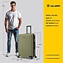 US Army FOX PRO 28" Hardside Suitcase, 4-Wheeled Spinner, TSA Checkpoint Friendly, Olive Drab (USLFPRO00L-GRN)~#|#~D515B8BB-DD47-4767-BE5C4E28F8D7B6DA_sc7
