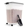 Iris 55 Quart Storage Container with Lid, Plastic, Gray (301048)~#|#~D518F09E-8E2B-4667-8A490D739BBC2FE7_sc7