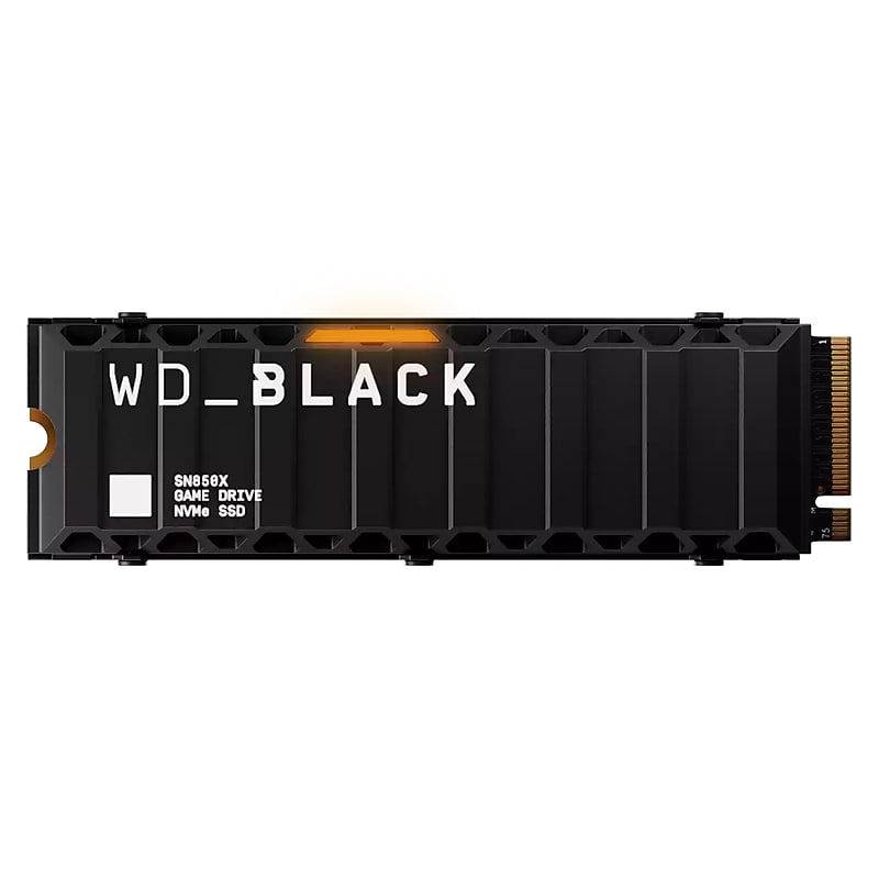 Western Digital WD_BLACK SN850X 8TB M.2 2280 PCIe Gen4 NVMe Solid State Drive, TLC 3D NAND (WDS800T2XHE-00CDD0) image 1