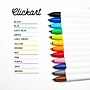 Zebra ClickArt Water Based Markers, Fine Tip, Assorted Colors, 12/Pack (69012)~#|#~D51D0E66-BAFA-4241-9FBE84038A3D3781_sc7