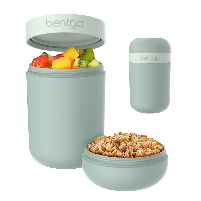 Bentgo Snack Cup Insulated Food Jar, Mint Green, 20 oz. (BGSNKCP-MG) image 1