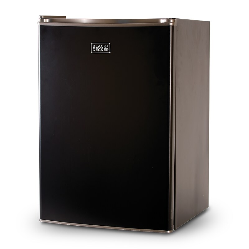 Black & Decker Adjustable Shelves Refrigerators w/Freezer, 2.5 Cu. Ft., Black (BCRK25B) image 1