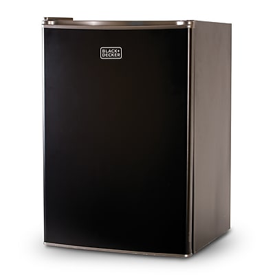 Black & Decker Adjustable Shelves Refrigerators w/Freezer, 2.5 Cu. Ft., Black (BCRK25B) Simolary simolary.com