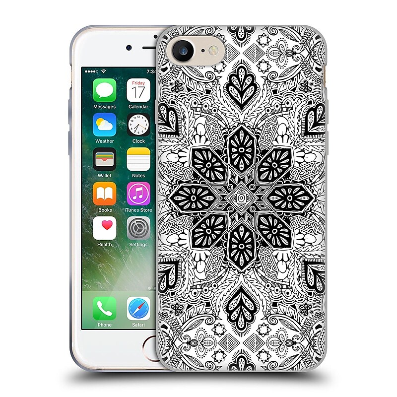 eCell Micklyn Le Feuvre Phone Case for iPhone 7, Mandala Lace (HTPCR-IPH7-MFEUMAN-MON) image 1