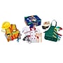 Bintiva Dress Up/Drama Play Helping At Home Trunk Set, Construction Worker/Chef/Gardener, 15 Pieces/Set (BNVBT023)~#|#~D520B7E0-F3C6-41B9-8CCDBC1EA841FE69_sc7