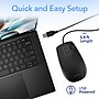 Delton M41 Ambidextrous Optical USB Mouse, Black (DMSWM41-U)~#|#~D52A9527-5692-4B97-A3D9B0B78145089B_sc7