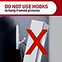 Command Large Utility Hook, 5 lb., White, 6/Hooks, 12/Strips (17003-6ES)~#|#~D52DDB85-E4F8-41BB-85C0B10618E2BC65_sc7