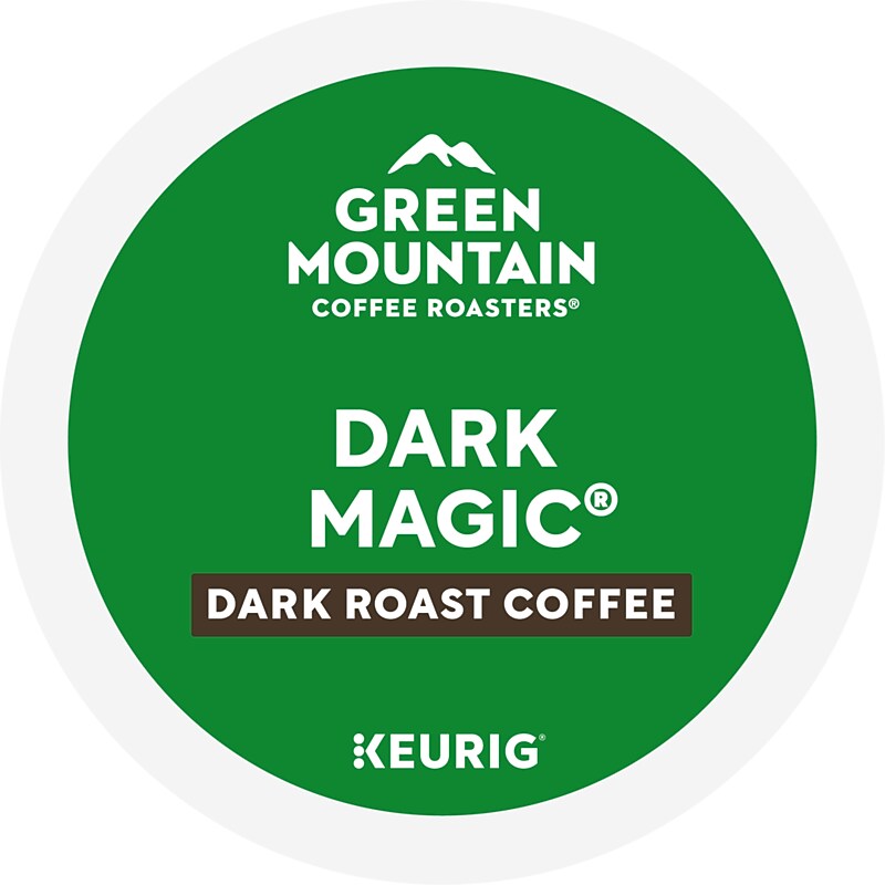 Green Mountain Dark Magic Coffee Keurig® K-Cup® Pods, Dark Roast, 48/Box (81911/15171)