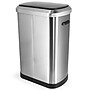 Elama Stainless Steel Indoor Sensor Trash Can, 13 Gallon, Silver (938122406M)~#|#~D532C994-DDFA-4FAE-A57CF5F6EDB79928_sc7