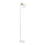 Simple Designs Farmhouse Fusion 55.91" Iron Floor Lamp with Round Shade, White (LF2019-WHT)~#|#~D5389E52-FF18-4612-A8DBC72EBE511B90_sc7
