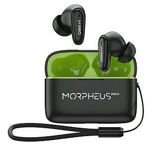 Morpheus 360 Nemesis Wireless Earbuds, Bluetooth, Black (TW1800W