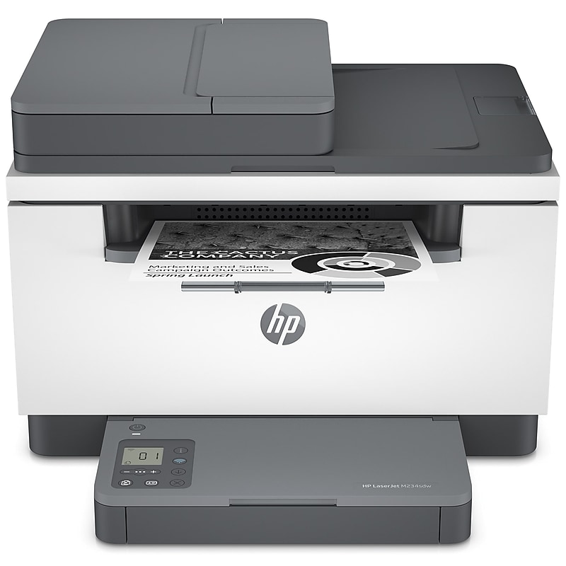 HP LaserJet M234sdw Wireless Black & White Laser Printer, All-In-One, Print, Scan, Copy, Best for Home Office (6GX01F) image 1