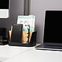 Mind Reader 5-Compartment Plastic Desk Organizer, Black (SLORG-BLK)~#|#~D53CB158-3127-49C4-B4D6C61F2A924550_sc7