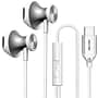 Delton 15EC USB-C Wired In-Ear Computer Earbuds with Mic, White (DWH15ECWH)~#|#~D53D64DB-E26D-48D4-A6B798A0DAB30571_sc7
