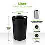Alpine Industries 475 Series 50 Gallon Rigid Bin Liner, 33.7" x 23.11" x 23.11" (ALP475-50-L)~#|#~D5410DD7-0A35-4128-A0DB12770E2084F1_sc7