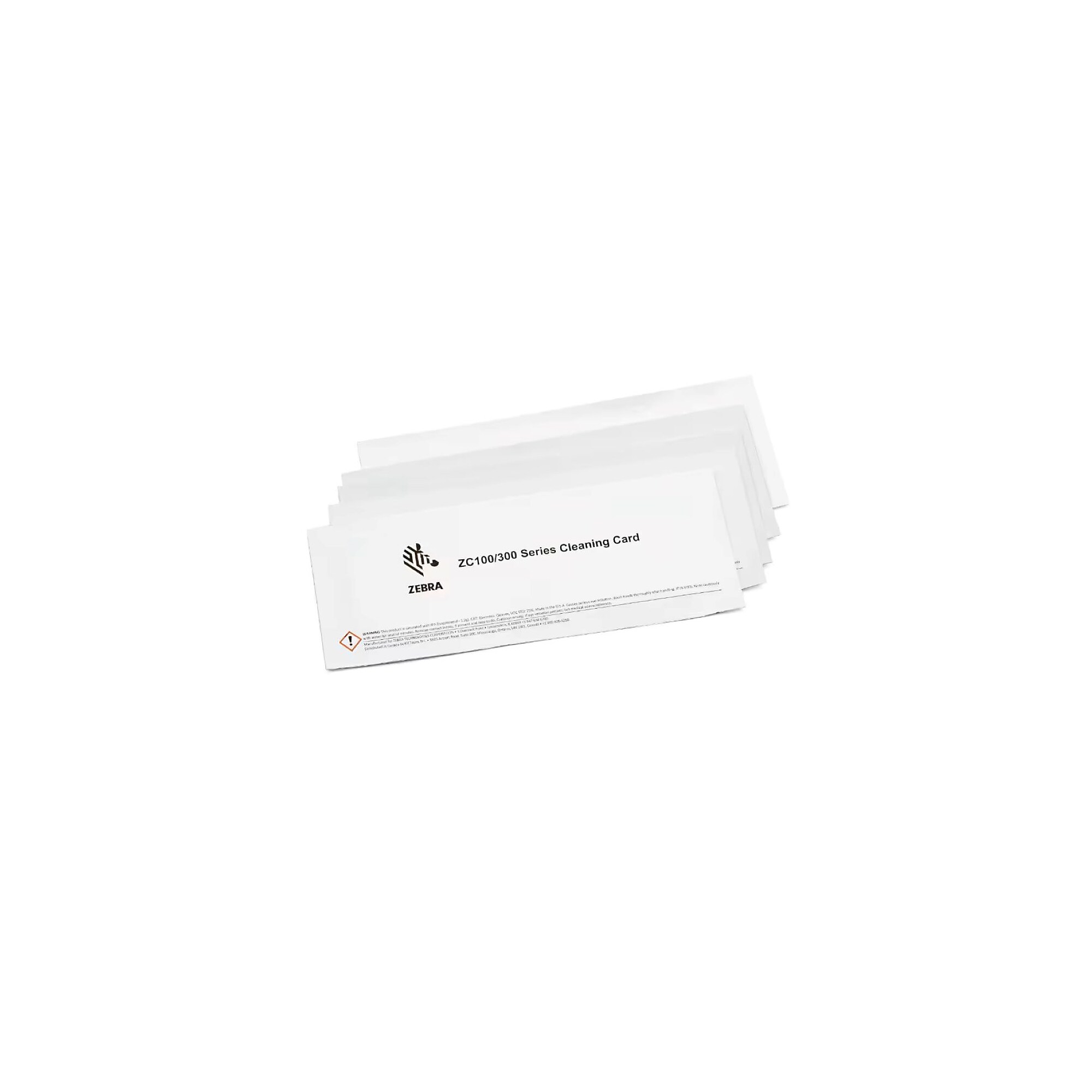 Zebra Printer Cleaning Cards, 2/Pack (105999-310-01) Sansujyuku sansujyuku.com