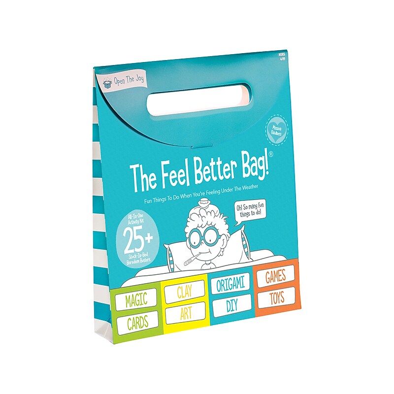Open the Joy The Feel Better Bag! Activity Set, Assorted Colors (1901410FBT) image 1