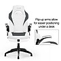 Staples Emerge Vortex Bonded Leather Gaming Chair, White and Gray (52503)~#|#~D5506339-9911-4FA0-84667E6D59C4647C_sc7