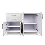 Viva Comfort 36.32'' Exam Room Storage Cabinet With 2-Shelves, 2-Drawers, Gray (ADI902-B-48-N-GRY)~#|#~D5532E77-B1BF-4435-AB51DC36C8B72DD9_sc7