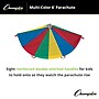 Champion Sports 6' Parachute w/ 8 Handles, Multicolored (NP6)~#|#~D55409A2-8506-4D0F-9A312612E389BF6C_sc7