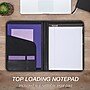 Samsill Professional Pad Holder, Black (70810)~#|#~D554314B-9F94-40AB-ACB21F9C6F3E7139_sc7