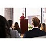 AdirOffice 46" Speaker Podium Lectern, Mahogany (661-01-BLK-PKG)~#|#~D55A2DC2-6802-4ABA-88F7FD12F7865312_sc7