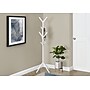Monarch Specialties Inc. Coat Tree, White, Metal (I 2059)~#|#~D55BAD53-EEE4-4CB2-B46F6914C85E8DCA_sc7