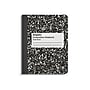 Staples 1-Subject Composition Notebook, 7.5" x 9.75", Graph Ruled, 80 Sheets, Black (ST55072C)~#|#~D55C58CC-DBAB-4E90-9214B3EA612C0CDF_sc7