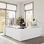 Bush Business Furniture Stratus 72"W Electric L-Shaped Adjustable Standing Desk, White (SUT014WH)~#|#~D562EE84-DDBF-4C4C-BC6281D7960A720A_sc7