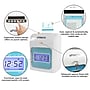 uPunch Auto-Align Digital Time Clock Bundle, White (SB1200)~#|#~D56CB033-883E-42B8-844245E5DDC035A7_sc7