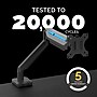 Fellowes Platinum Series Adjustable Arm, Up to 40" Monitor, Black (8043301)~#|#~D56D4E6C-5561-4C94-9D617F0F12A378B2_sc7