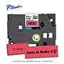Brother P-touch Laminated Label Tape, 1" x 26.2', Black on Red (TZe451)~#|#~D56FD84F-E3D7-4E4E-B372F8181322BC87_sc7