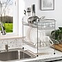 Iris Stainless Steel Dish Rack, White (586693)~#|#~D57191CE-2F48-4BE7-A15F1D994EB430D7_sc7