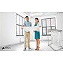AdirOffice Steel Vertical File Blueprint Rolling Storage Stand, Grey (613-KIT1)~#|#~D571BC1F-48CE-4141-B5ACDF4F2BAC82B9_sc7