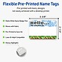 Avery Adhesive Name Tags, Pre-printed Pixel Hello Design~#|#~D5748B41-8C94-479C-A527037F287E35A0_sc7