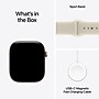 Apple Watch Series 12 GPS + Cellular Smartwatch, 46mm, Light Gold Aluminum Case with Sand Sport Band, Medium/Large (MJGC4LS/A)~#|#~D574B667-298F-47D3-9B3AD73FDF779911_sc7