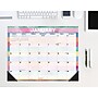 2027 Willow Creek Watercolor Stripes 22" x 17" Monthly Desk Pad Calendar, Assorted Colors (66645)~#|#~D57549DB-7FAC-425E-A0E3FEBD506DB5A2_sc7